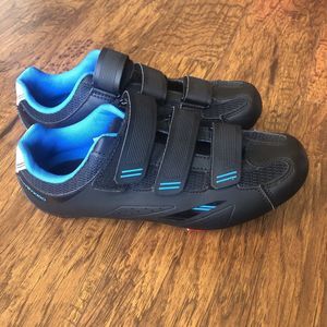 Tommaso W. Pista 100+ SPD Cycling Shoes US 7 UK 6 EUR 39 Black/Blue
